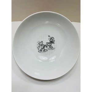 Disney Sketchbook Mickey & Minnie Mouse Large Dinner Serving Bowl